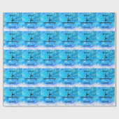 体操スノーフレークバランスビーム ラッピングペーパー (フラット)