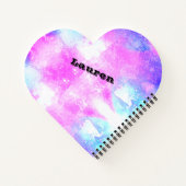 体操スパイラパーソナライズされたル手帳 ノートブック (裏面)