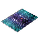 体操スパイラルノート ノートブック (左側)