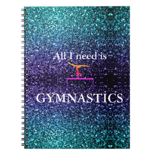 体操スパイラルノート ノートブック (正面)