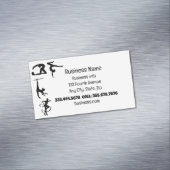 体操スポーツフィットネスライトミック マグネット名刺 (インサイチュ)