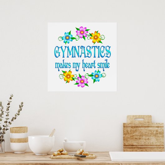 体操スマイル ポスター (キッチン)