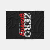 体操ゼロ重力フィットネストレーニングモティ フリースブランケット (正面(横))