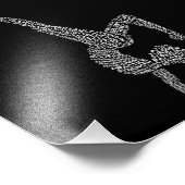 体操タイポグラフィ体操体操スポーツ値リスト フォトプリント            (角)