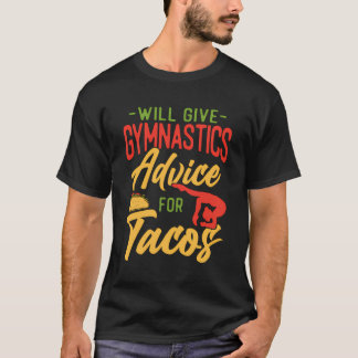 体操タコがTa与えの体操アドバイスを行う Tシャツ