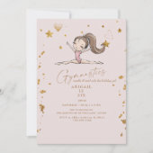 体操タンブル&トゥワール誕生日パーティーII 招待状 (正面)