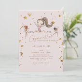 体操タンブル&トワイルバースデーパーティー 招待状 (スタンド正面)