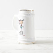 体操チャンピオン ビールジョッキ (正面左)