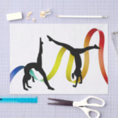 体操ティッシュペーパー 薄葉紙 (クラフト)