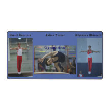 体操デスクマット、ダニエル、ジュリアス、ヨハネス