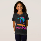 体操トロピカルタイ – ダイマージンバランスビーム Tシャツ (正面フル)