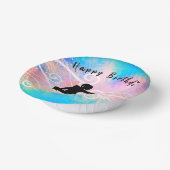 体操ハッピーバースデーカスタムスワール ペーパーボウル (傾斜あり)