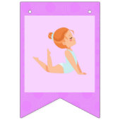 体操ハッピーバースデー バンティングフラッグ (第1の旗)