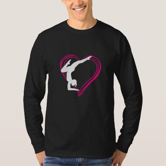 体操ハートカラフル体操 Tシャツ (正面)