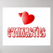 体操ハート ポスター (正面)