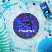 体操バックハンドスプリング紙プレート ペーパープレート (パーティー)