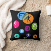 体操バブル クッション (ブランケット)