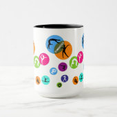 体操バブル マグカップ (中央)