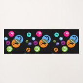 体操バブル ヨガマット (裏面(横))