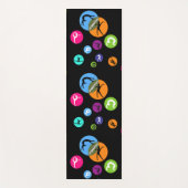 体操バブル ヨガマット (正面)