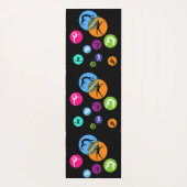 体操バブル ヨガマット (裏面)