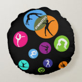 体操バブル ラウンドクッション (裏面)