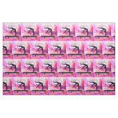 体操バランスビームパステル ファブリック (ファットクウォーター)