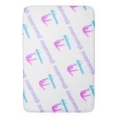 体操バランスビームプリント バスマット (正面縦)