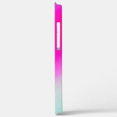 体操バランスビームミントと明るい赤紫色 Case-Mate iPhoneケース (裏面 / 左)