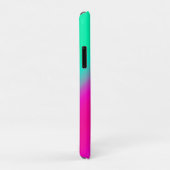 体操バランスビームミントと明るい赤紫色 Case-Mate iPhoneケース (裏面/右)