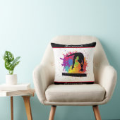 体操バランスビーム絵を描（ばちゃばちゃ）跳ねる クッション (椅子)