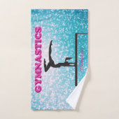 体操バランスビーム輝き ハンドタオル (ハンドタオル)