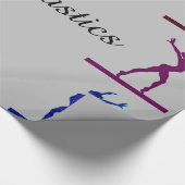 体操バランスビーム ラッピングペーパー (角)