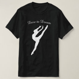 体操バレエダンスを夢見る Tシャツ