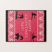 体操バレンタインデー ジグソーパズル (横)