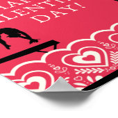 体操バレンタイン ポスター (角)