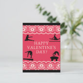 体操バレンタイン ポストカード (スタンド正面)