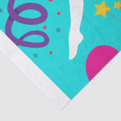 体操バースデーパーティラッピング紙 薄葉紙 (詳細)