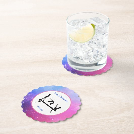 体操バースデーパーティー紙コースター ペーパーコースター (インサイチュ)