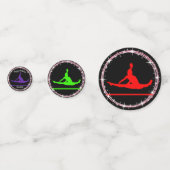 体操バー誕生日 コンフェッティ (裏面)