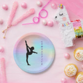 体操パステル紙プレート ペーパープレート (パーティー)