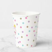 体操パステル誕生日 紙コップ (左)