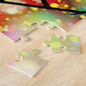 体操パズルとバランスビーム。 ジグソーパズル (側面)