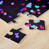 体操パズルと小ハート ジグソーパズル (側面)