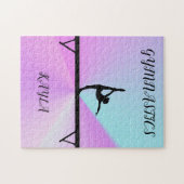 体操パズルパーソナライズされた! ジグソーパズル (横)