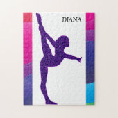 体操パズルパーソナライズされた! ジグソーパズル (縦)