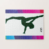 体操パズルパーソナライズされた! ジグソーパズル (横)