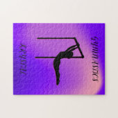 体操パズルパーソナライズされた! ジグソーパズル (横)