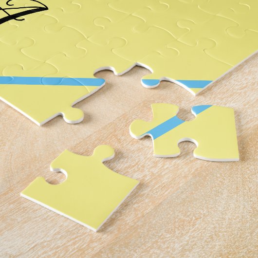 体操パズルパーソナライズされた。 ジグソーパズル (側面)