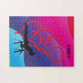 体操パズルパーソナライズされた! ジグソーパズル (横)